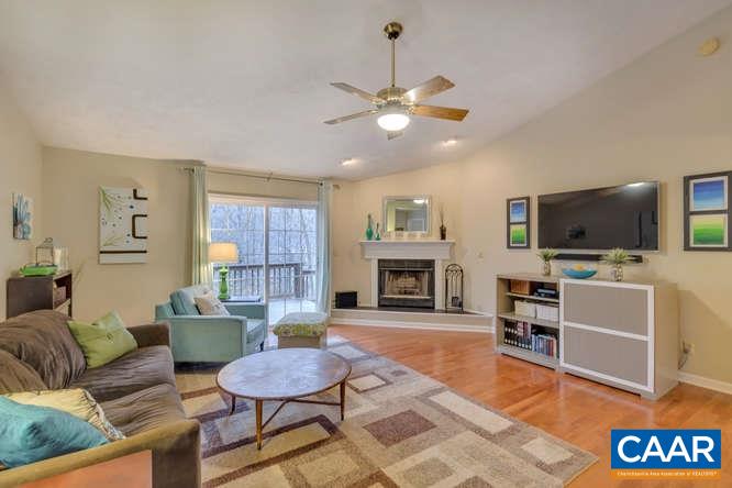 13 East Point Road Palmyra, VA 22963 - Photo 5 of 47 a living room with furniture a fireplace and a flat screen tv