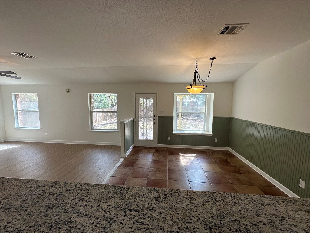 3309 Blue Ridge Drive Round Rock, TX 78681 - Photo 14 of 34 View from Kitchen into Breakfast Room