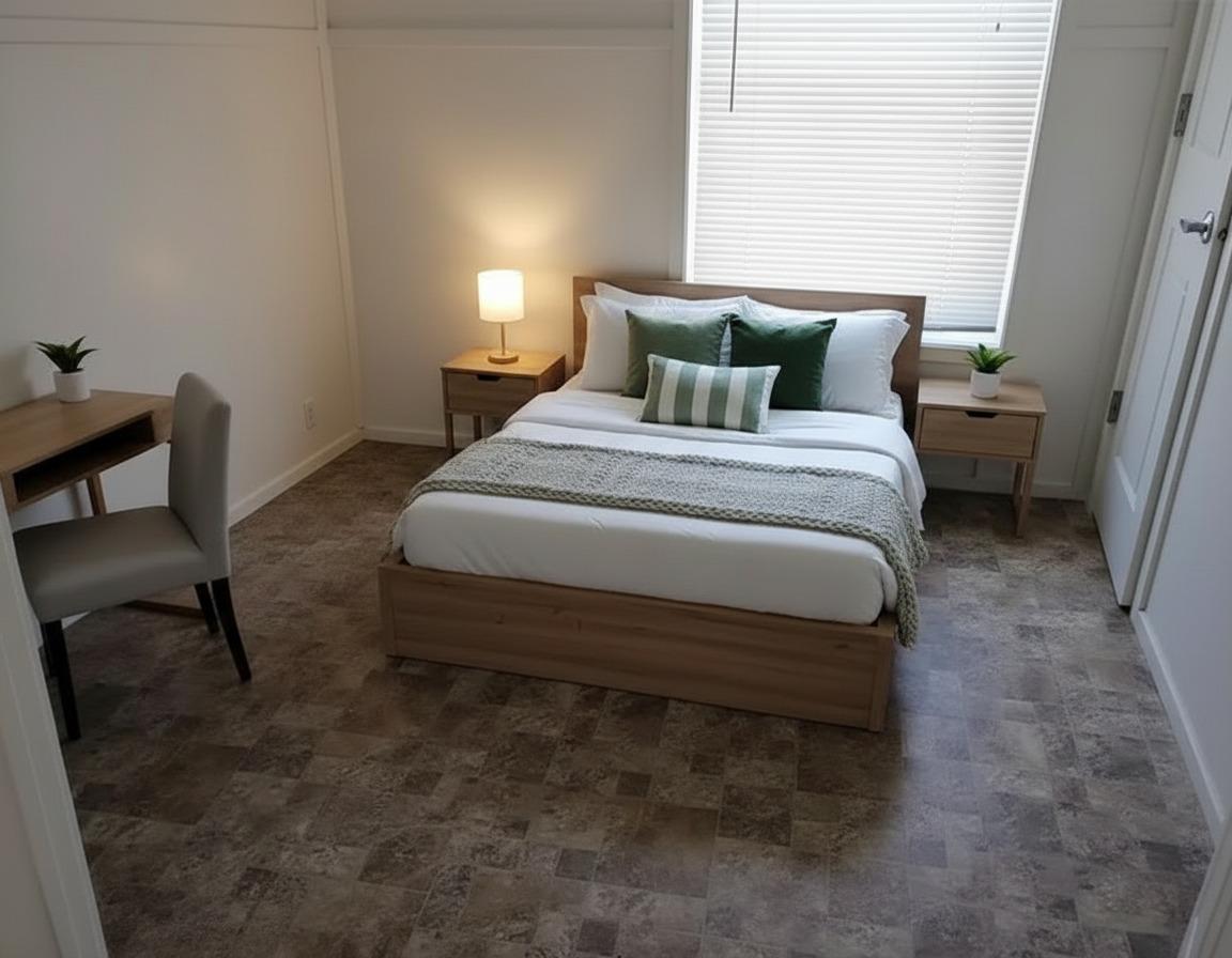 426 Stimpson Road Oroville, CA 95965 - Photo 13 of 16 a bedroom with a bed and a table in it