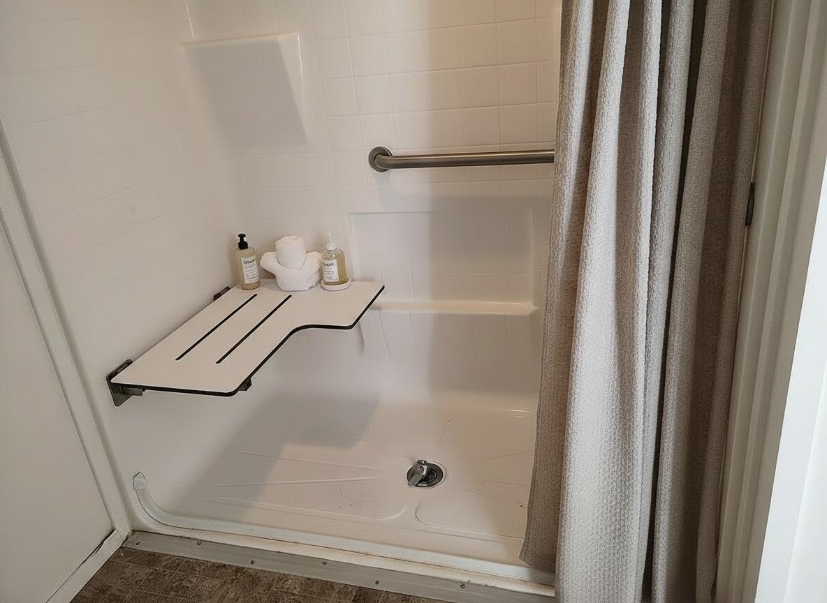 426 Stimpson Road Oroville, CA 95965 - Photo 15 of 16 a bathroom with a glass shower door
