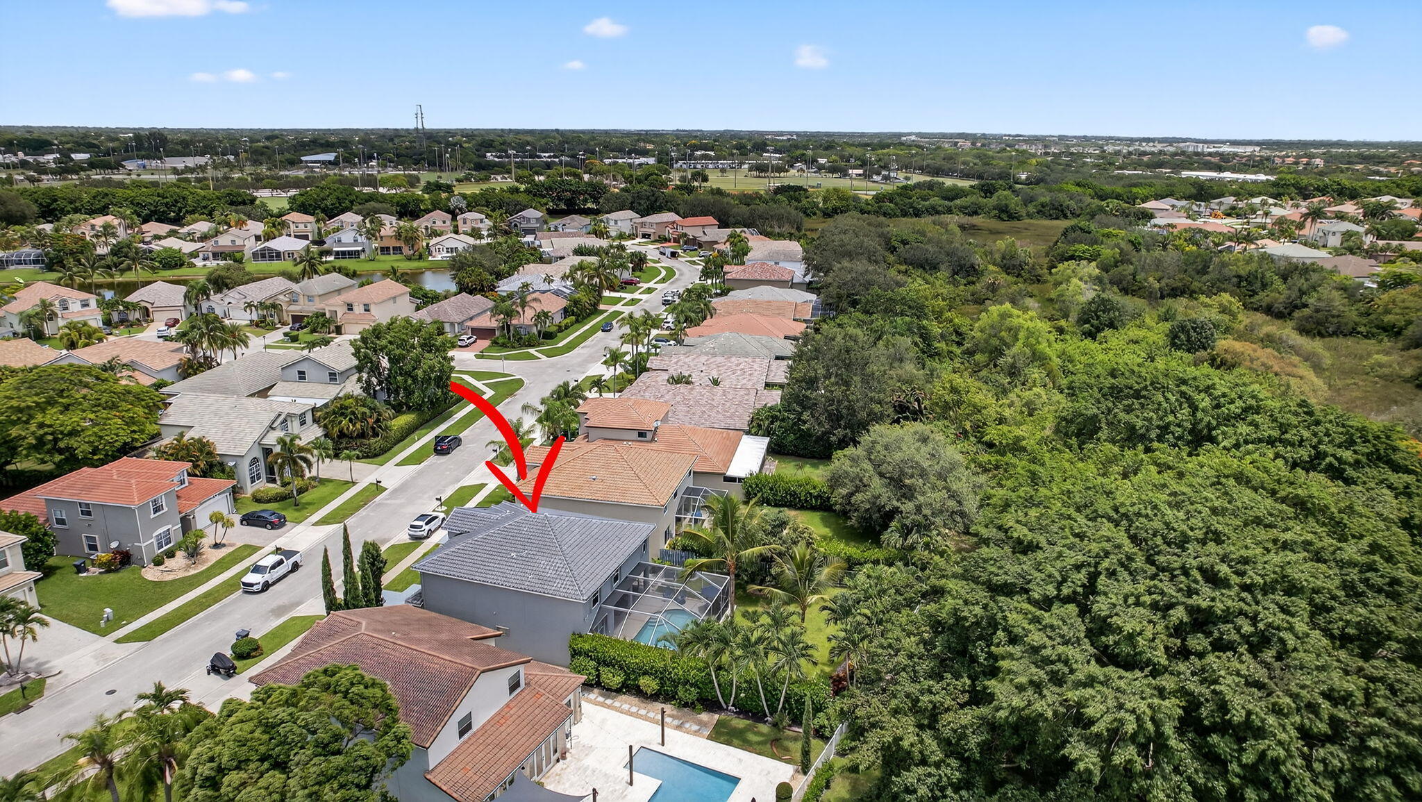 3738 Old Lighthouse Circle, Unit SEASON RENTAL) Wellington, FL 33414 - Photo 88 of 131 88-web-or-mls-DJI_0200