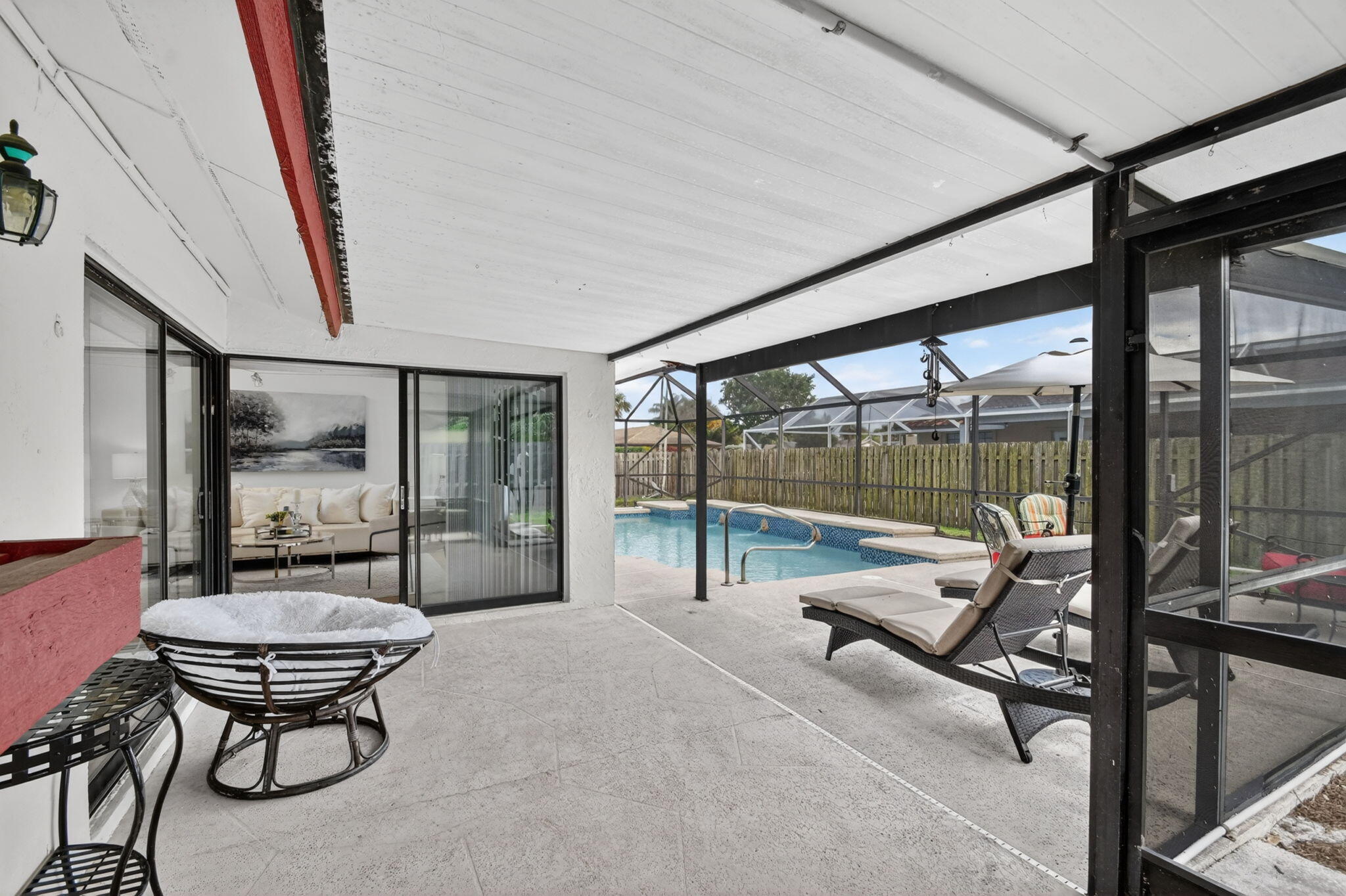 12260 Old Country Road South Wellington, FL 33414 - Photo 35 of 65 Screened Pool