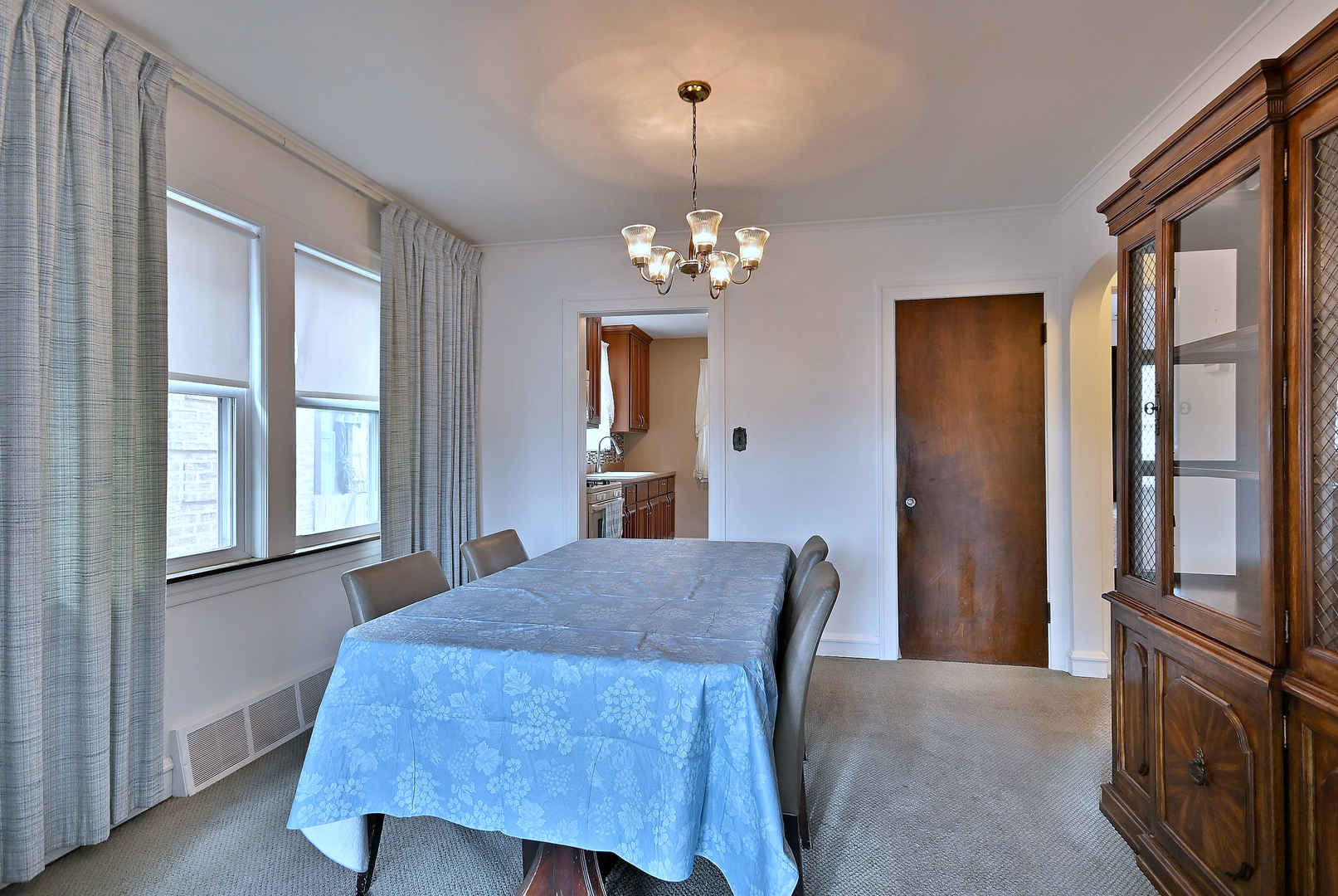 2852 North Meade Avenue Chicago, IL 60634 - Photo 6 of 31 a view of a dining room with furniture window and wooden floor