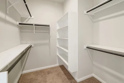 a view of walk in closet