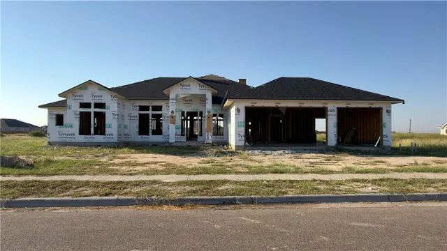 a view of a house with a terrace