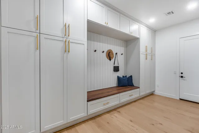 a view of an outdoor sitting area with furniture