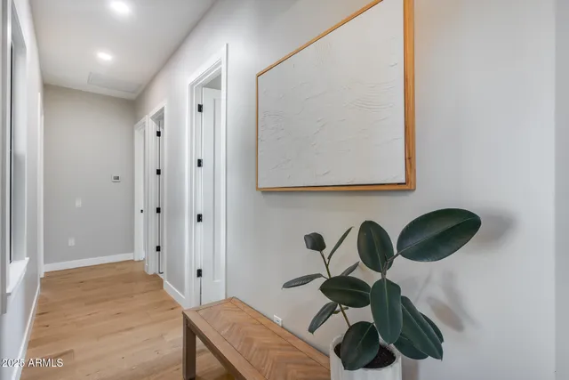 a view of house with backyard porch and garden