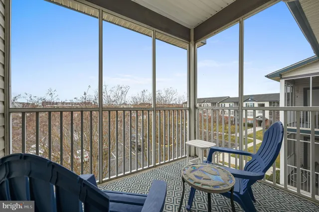 a view of a chair in the balcony
