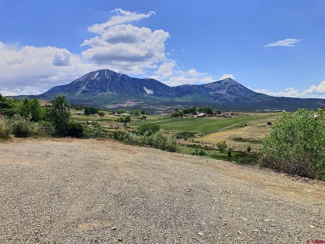 a view of outdoor space and mountain view