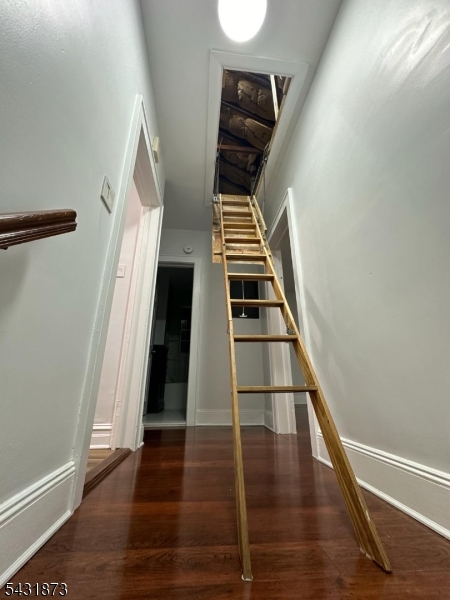 32 Hamilton Avenue, Unit 2 Fairview, NJ 07022 - Photo 13 of 30 a view of entryway and hall with wooden floor