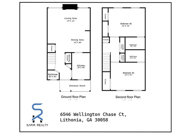 $1,550 | 6546 Wellington Chase Court, Lithonia, GA 30058