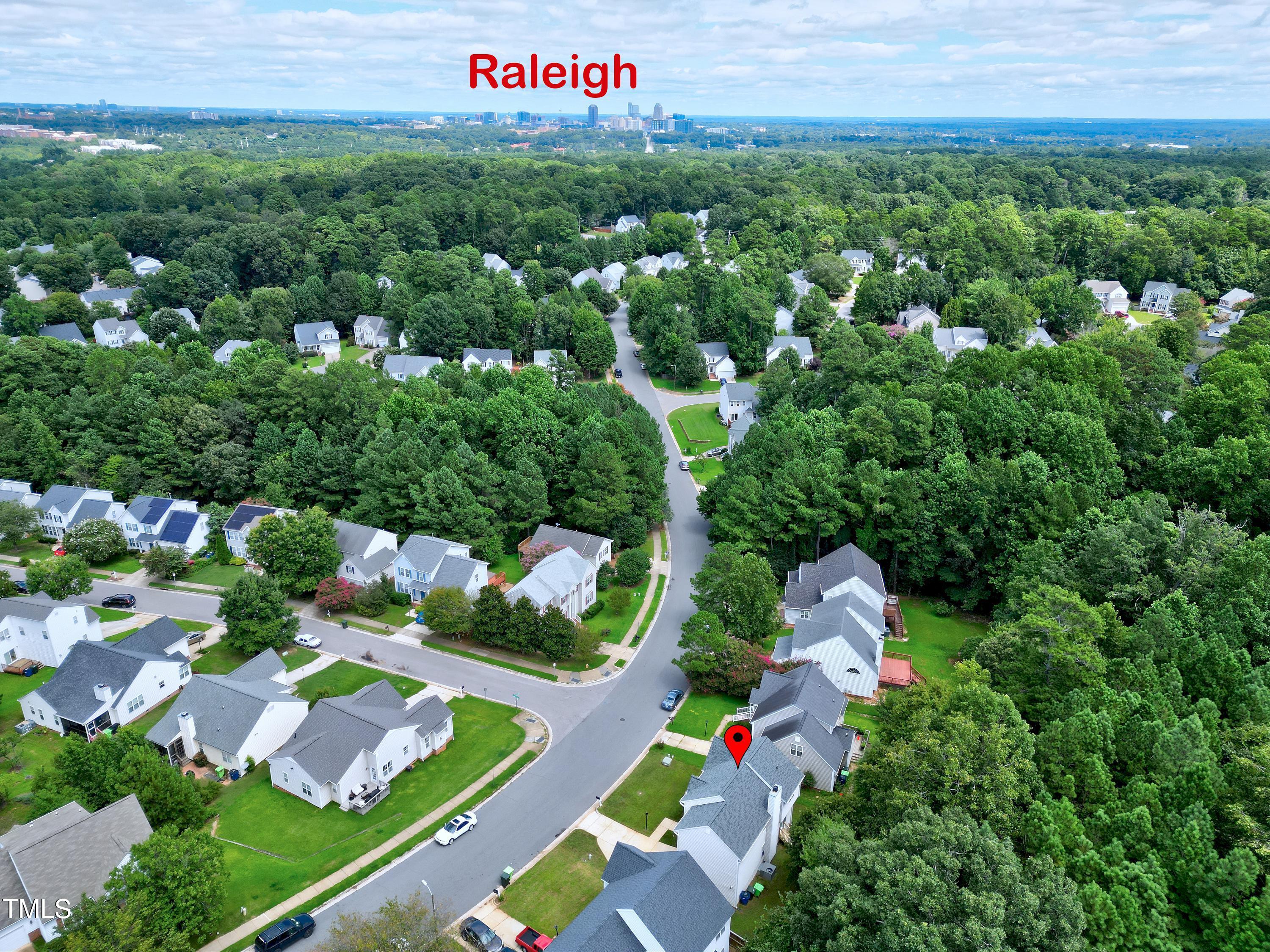 2901 Alder Ridge Lane Raleigh, NC 27603 - Photo 34 of 37 Aerial-7