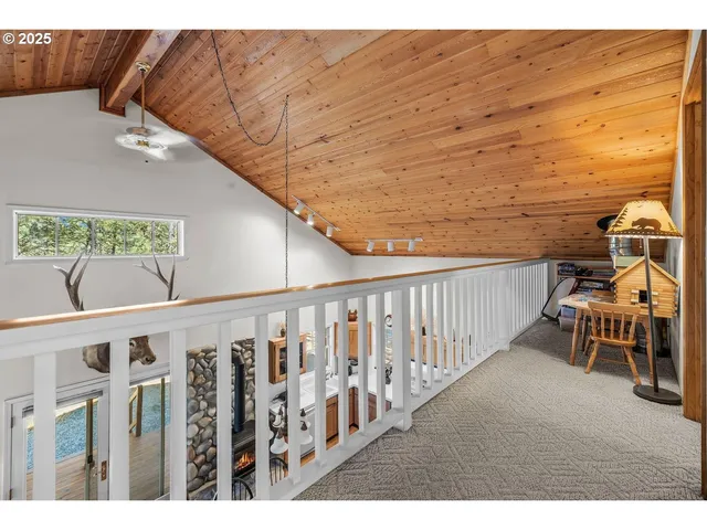 a black and white photo of a lake