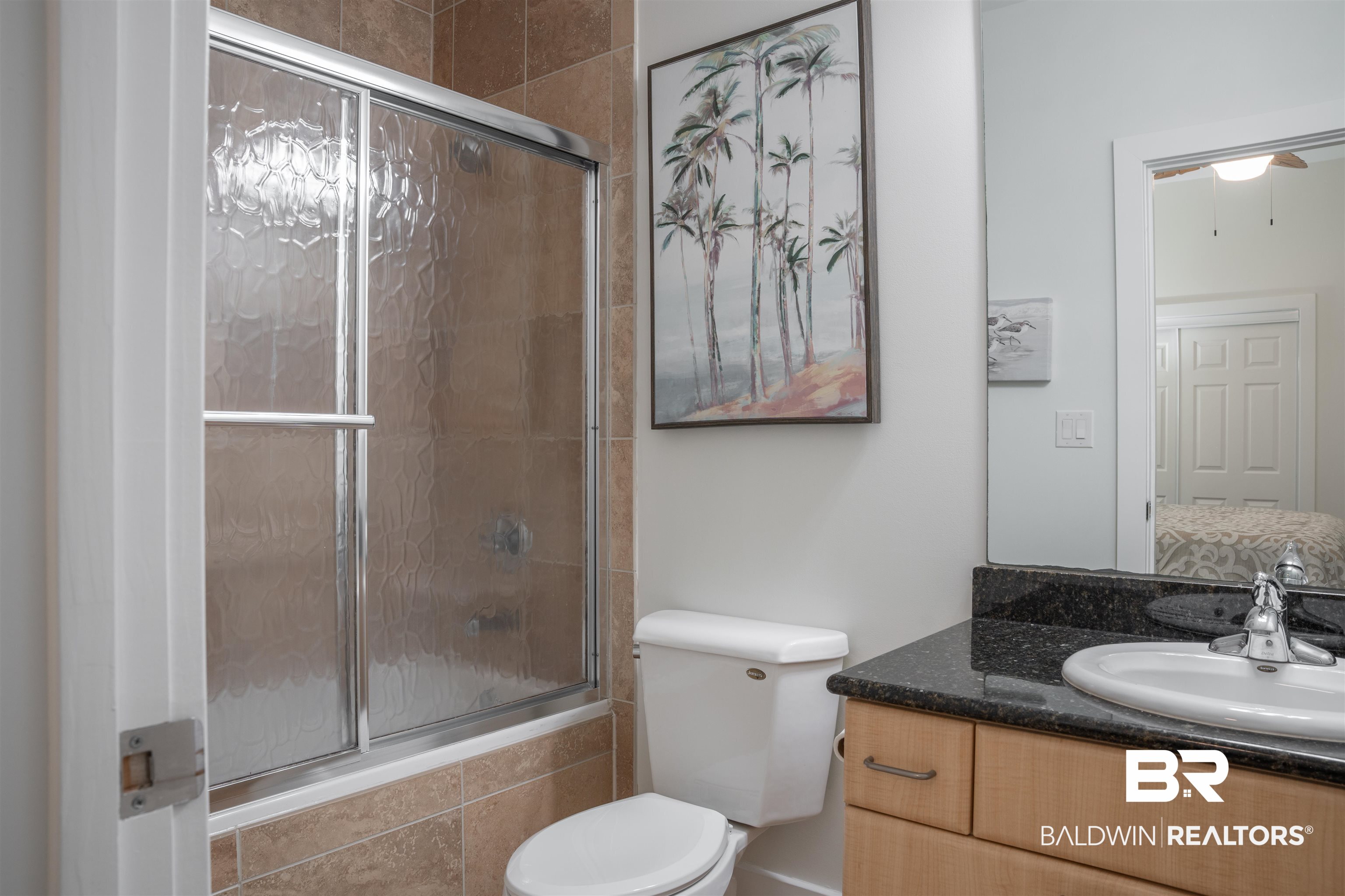 28107 Perdido Beach Boulevard, Unit DPH05 Orange Beach, AL 36561 - Photo 15 of 43 Bathroom featuring tiled shower / bath combo and vanity