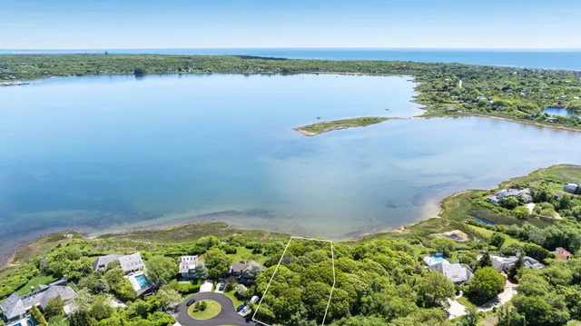 a view of a lake with a lake
