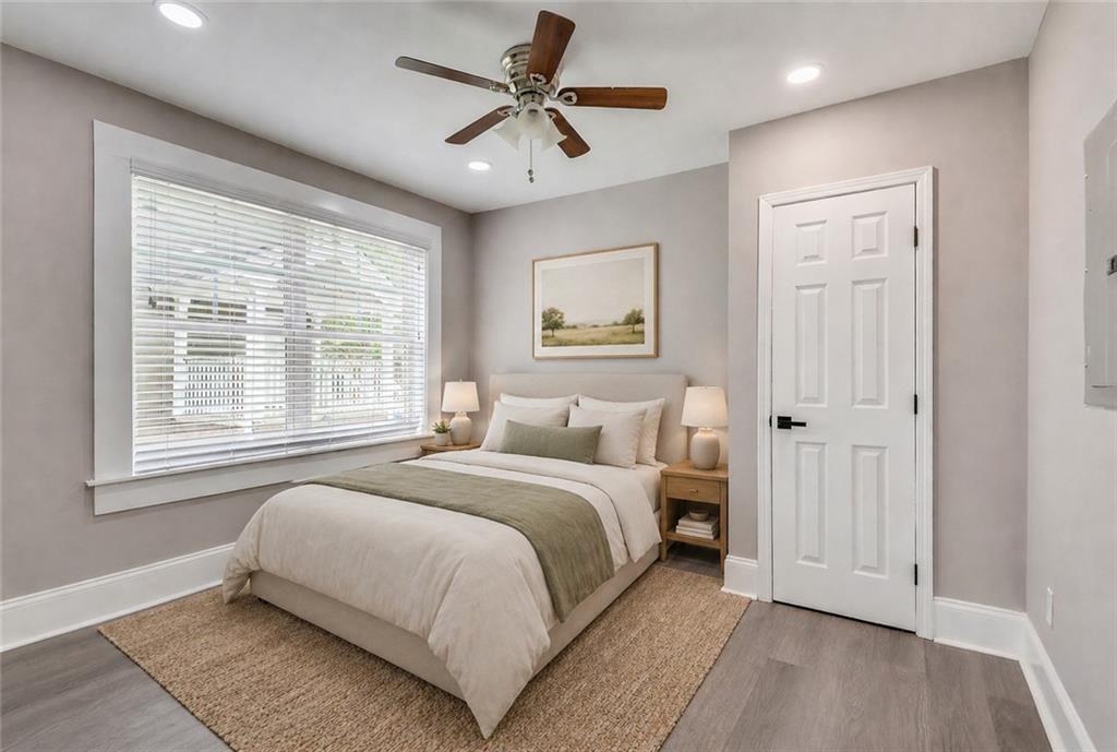 2300 Dauphine Street Atlanta, GA 30344 - Photo 25 of 34 a bed room with a bed and a window