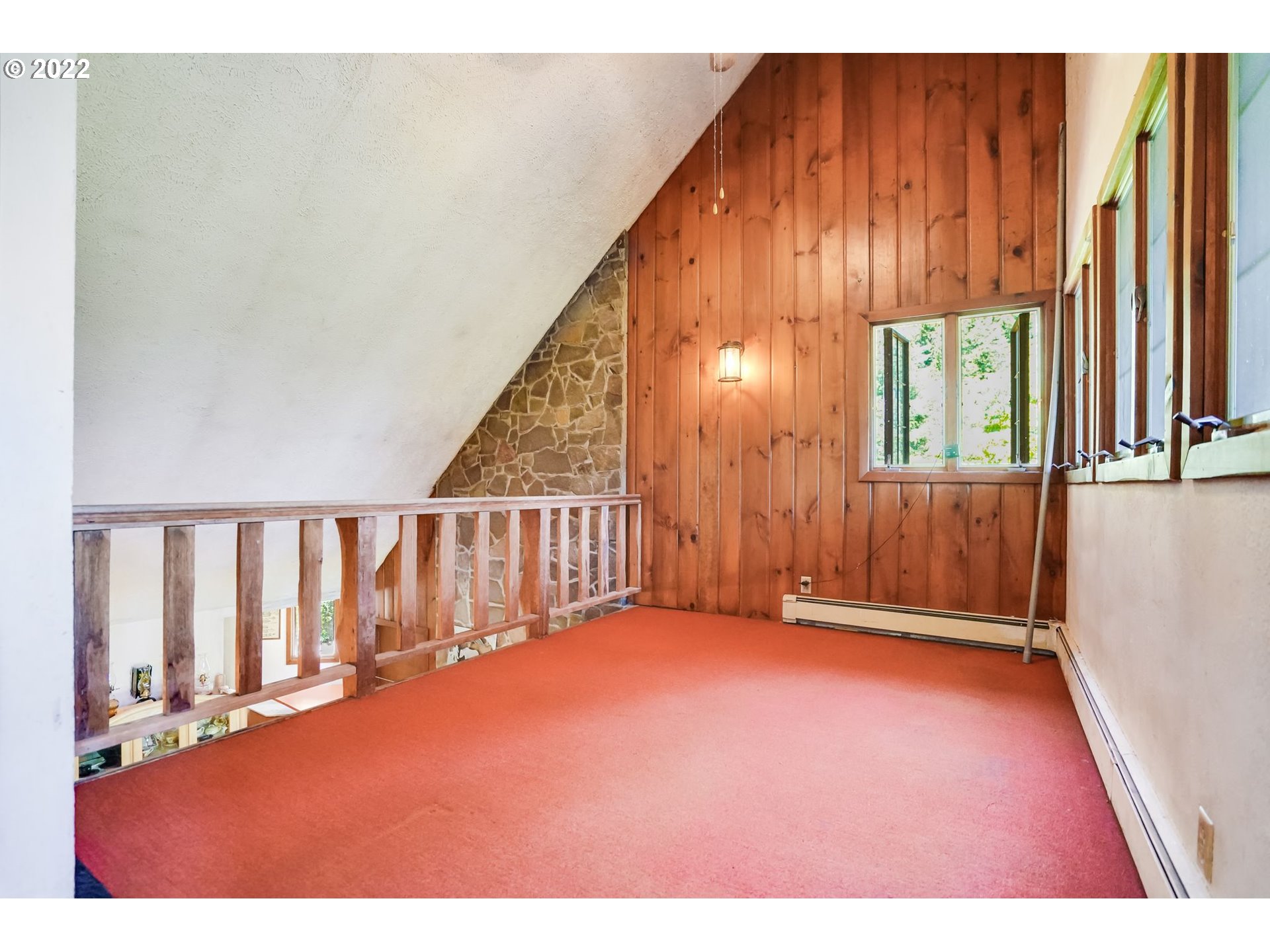 277 Trout Lake Creek Road Trout Lake, WA 98650 - Photo 27 of 35 a view of an empty room with a window