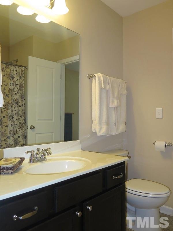 1314 Regulator Street Raleigh, NC 27603 - Photo 18 of 22 a bathroom with a sink and a toilet