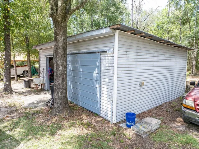 a view of a floor to a window