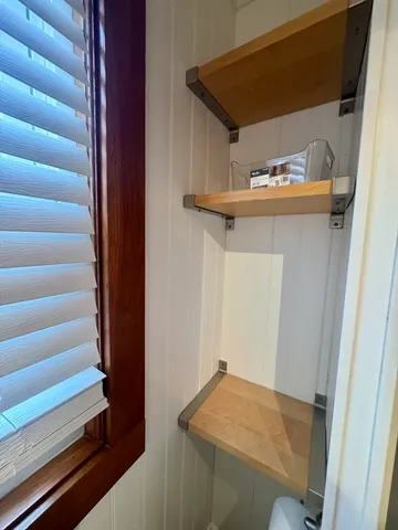 a view of storage and utility room