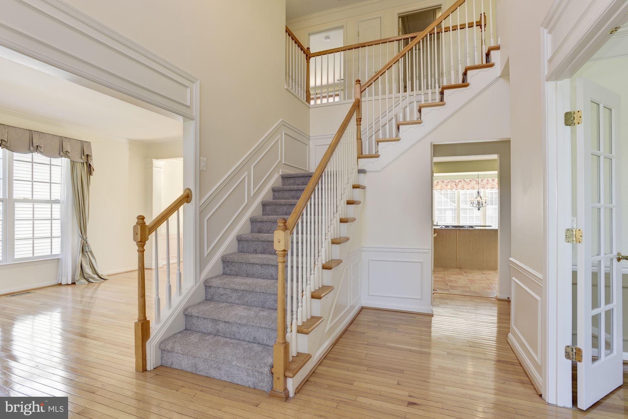 12335 Wake Forest Road Clarksville, MD 21029 - Photo 7 of 60 Two Story Foyer with Hard Wood Flooring