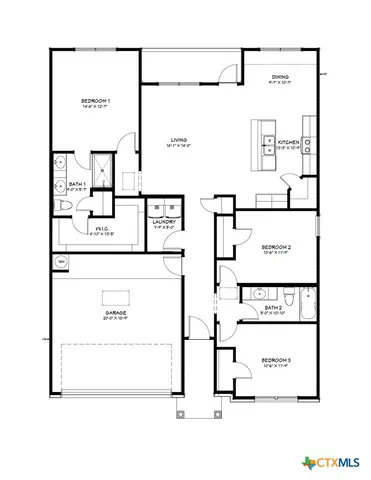 a view of kitchen with microwave and cabinets