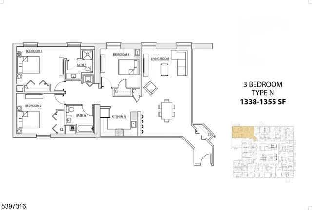 $3,037 | 160 Lafayette Street, Unit 401, Jersey City, NJ 07304