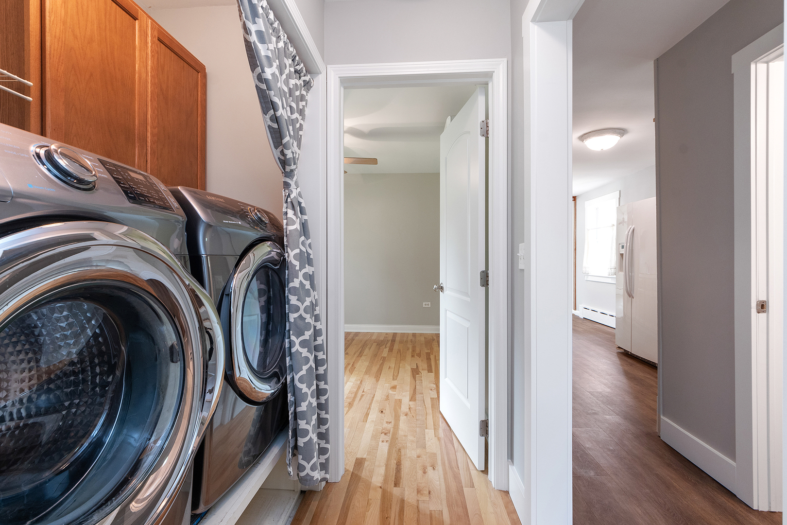 829 South Cedar Road New Lenox, IL 60451 - Photo 13 of 23 a view of a bedroom with washer and dryer