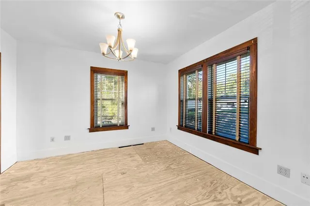 a front view of a house with a window