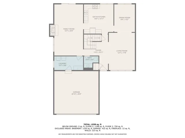 a picture of a floor plan
