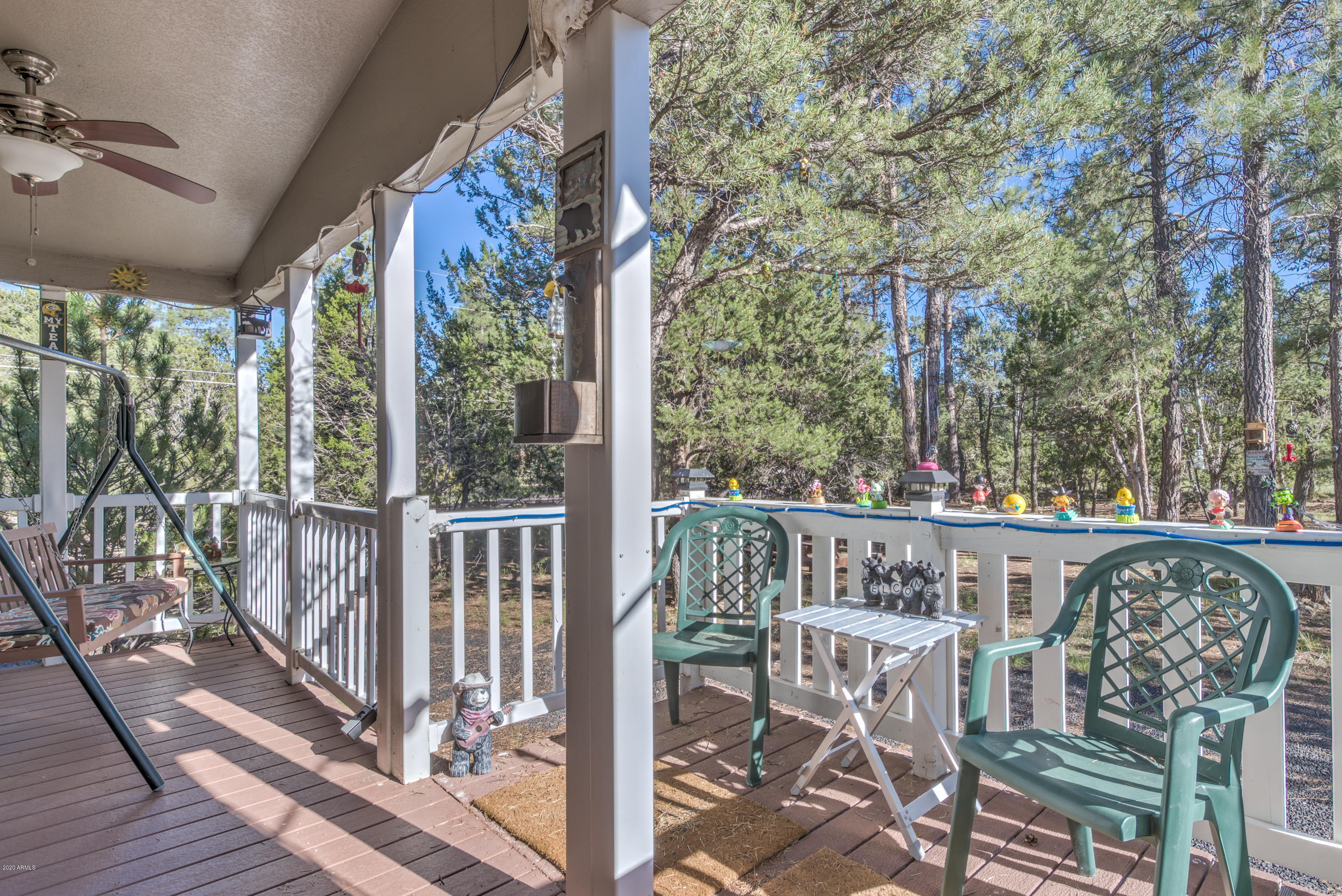 2940 Buckskin Road Overgaard, AZ 85933 - Photo 2 of 22 Covered Porch