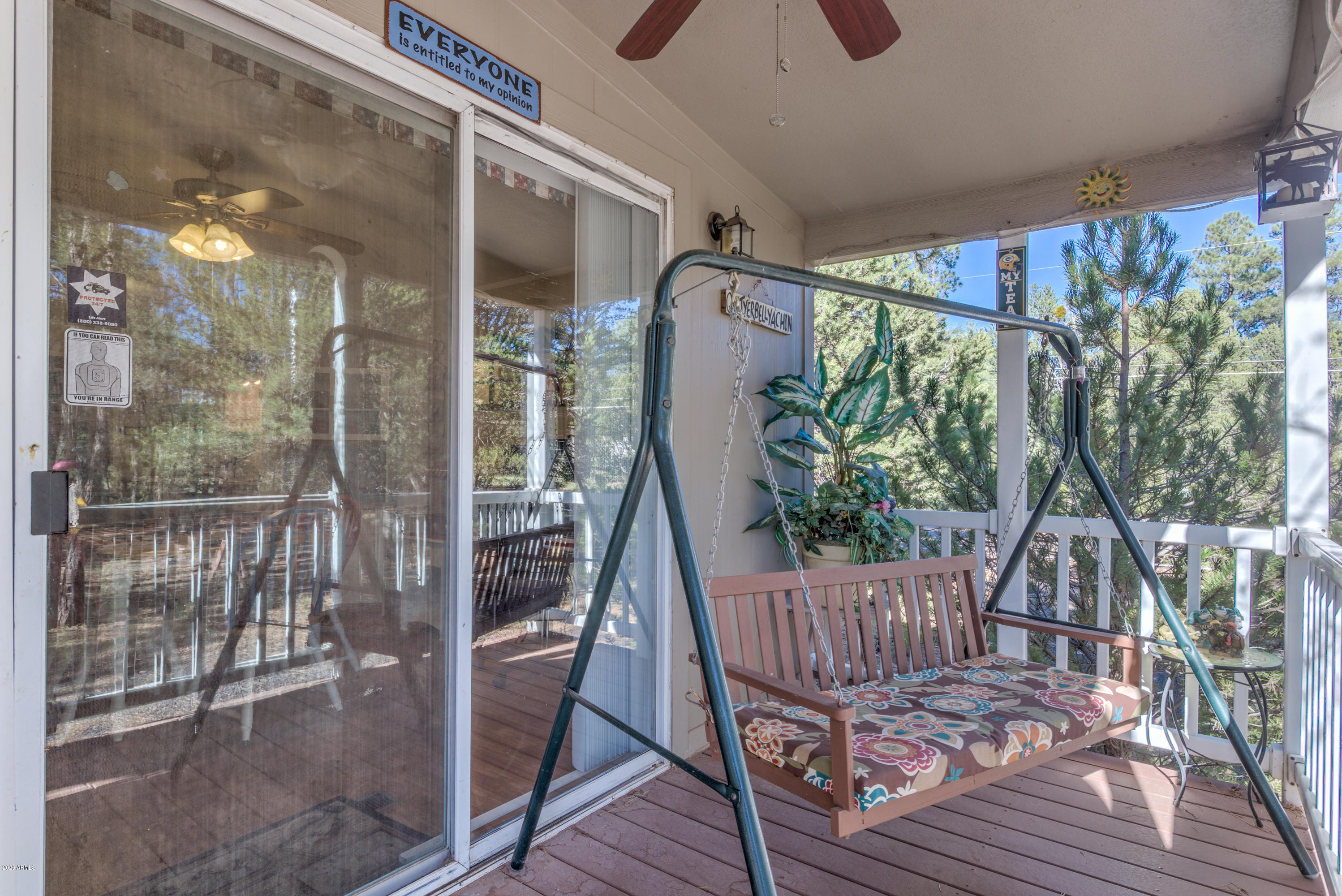 2940 Buckskin Road Overgaard, AZ 85933 - Photo 7 of 22 Covered Porch