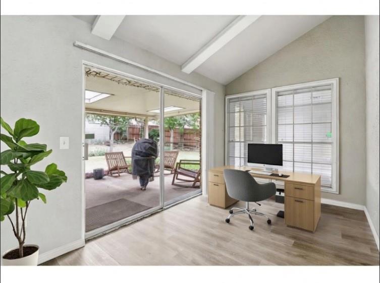 3712 Cemetery Hill Road Carrollton, TX 75007 - Photo 12 of 25 a work room with furniture and a potted plant