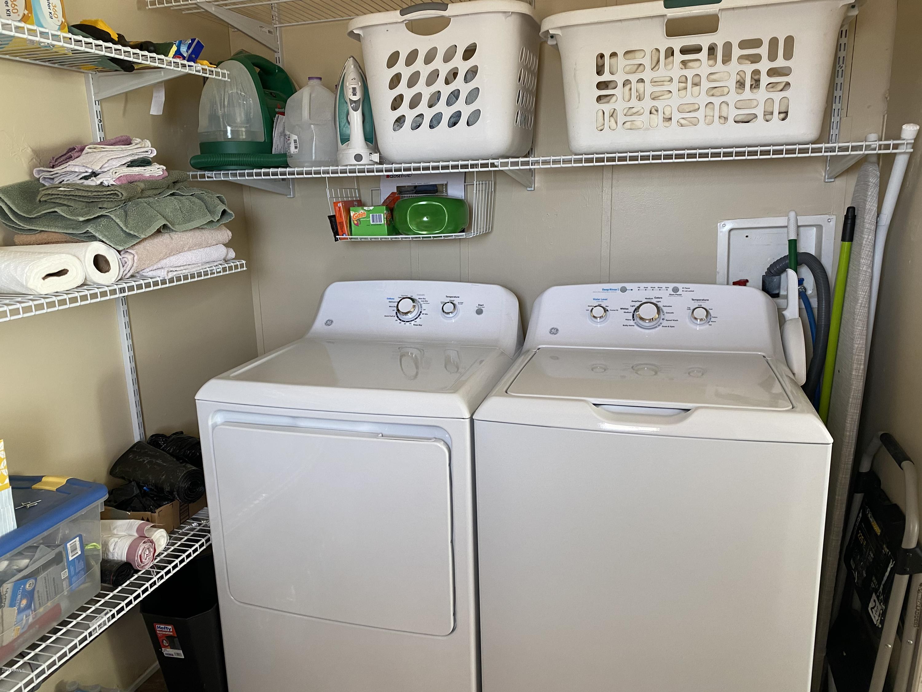 202 North Hawes Road Mesa, AZ 85207 - Photo 11 of 27 a utility room with dryer and washer