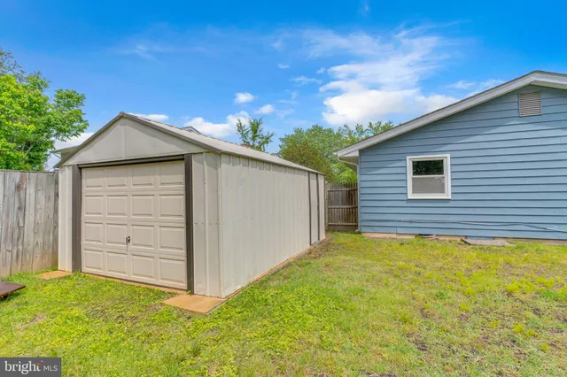a house with a outdoor space