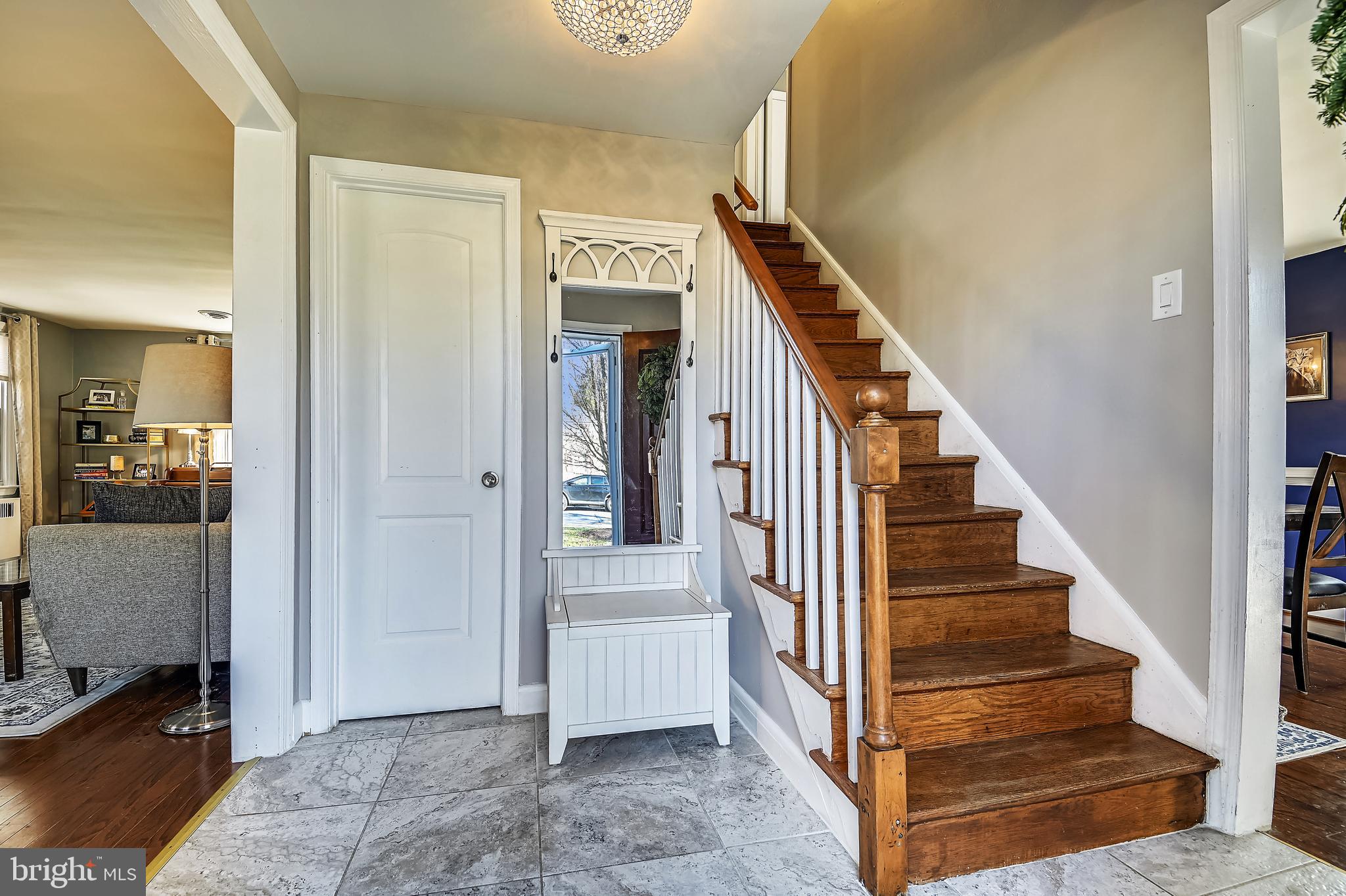 4111 Colonial Road Baltimore, MD 21208 - Photo 12 of 33 gorgeous tile makes striking impact in foyer