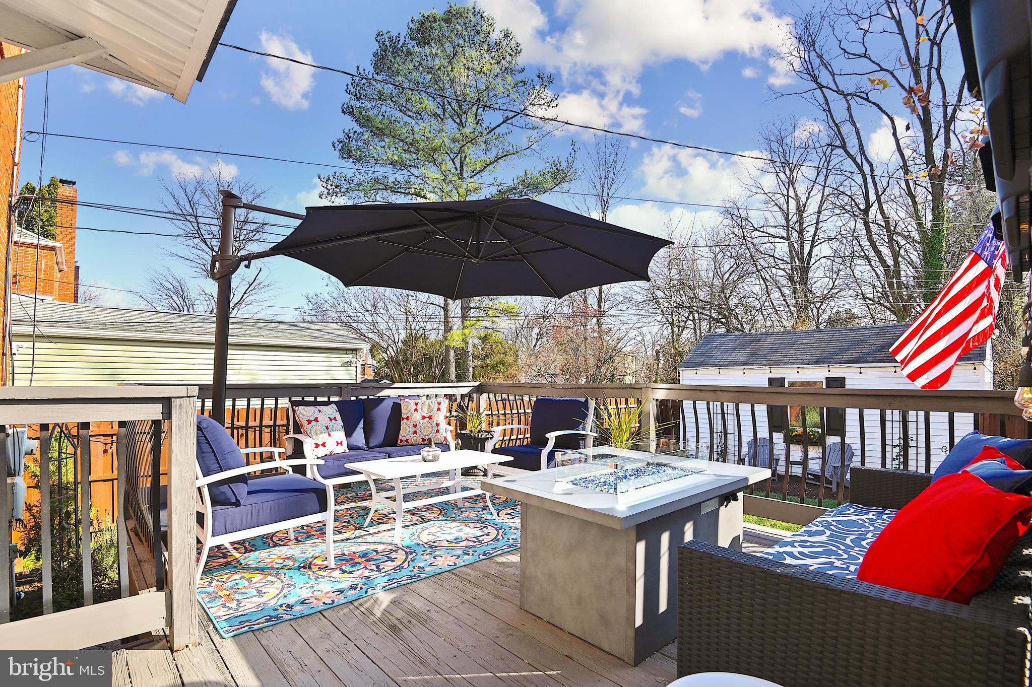 4111 Colonial Road Baltimore, MD 21208 - Photo 24 of 33 outdoor entertaining is a breeze with this deck!