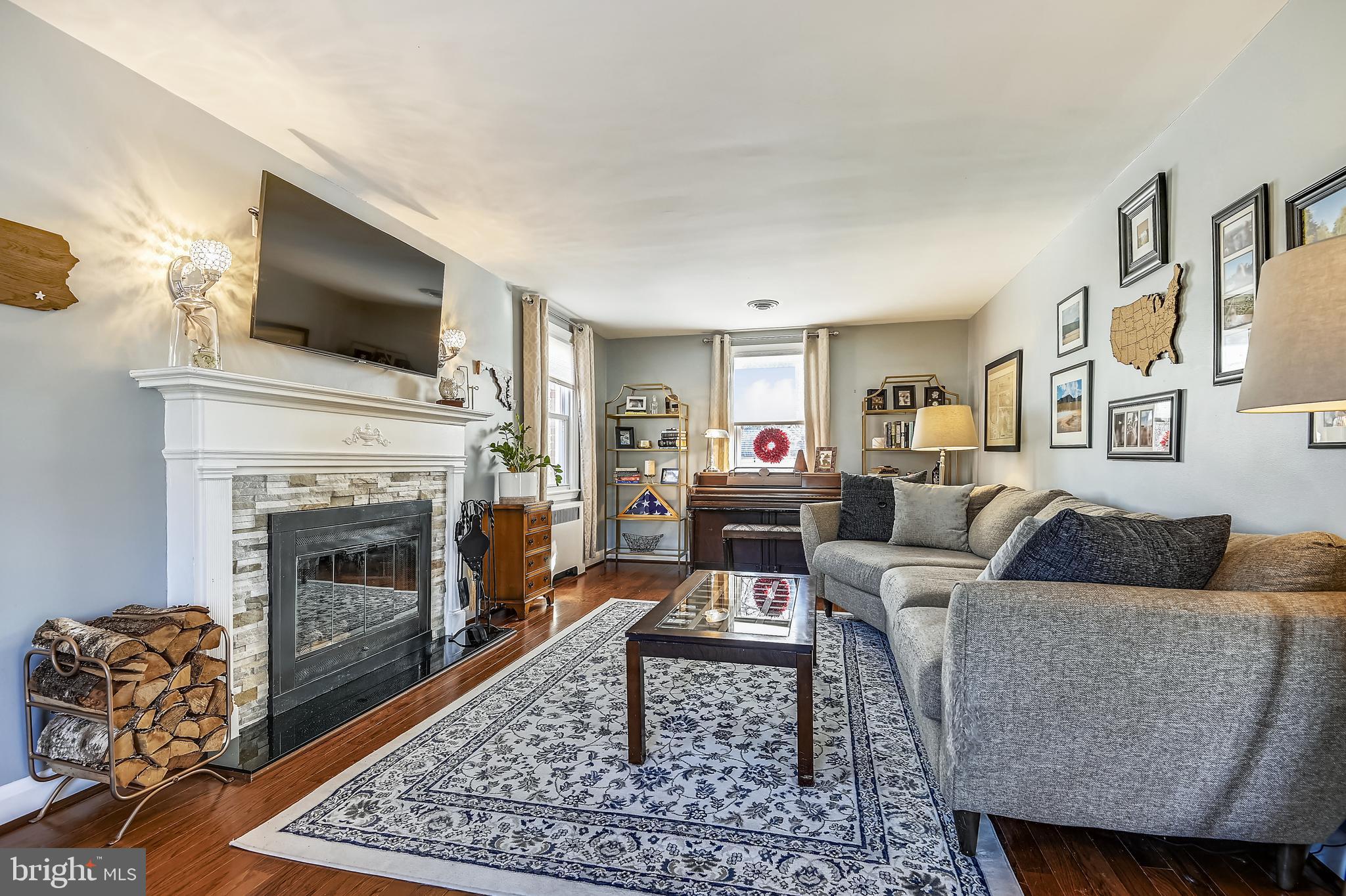 4111 Colonial Road Baltimore, MD 21208 - Photo 7 of 33 cozy and inviting fireplaces enhances family room