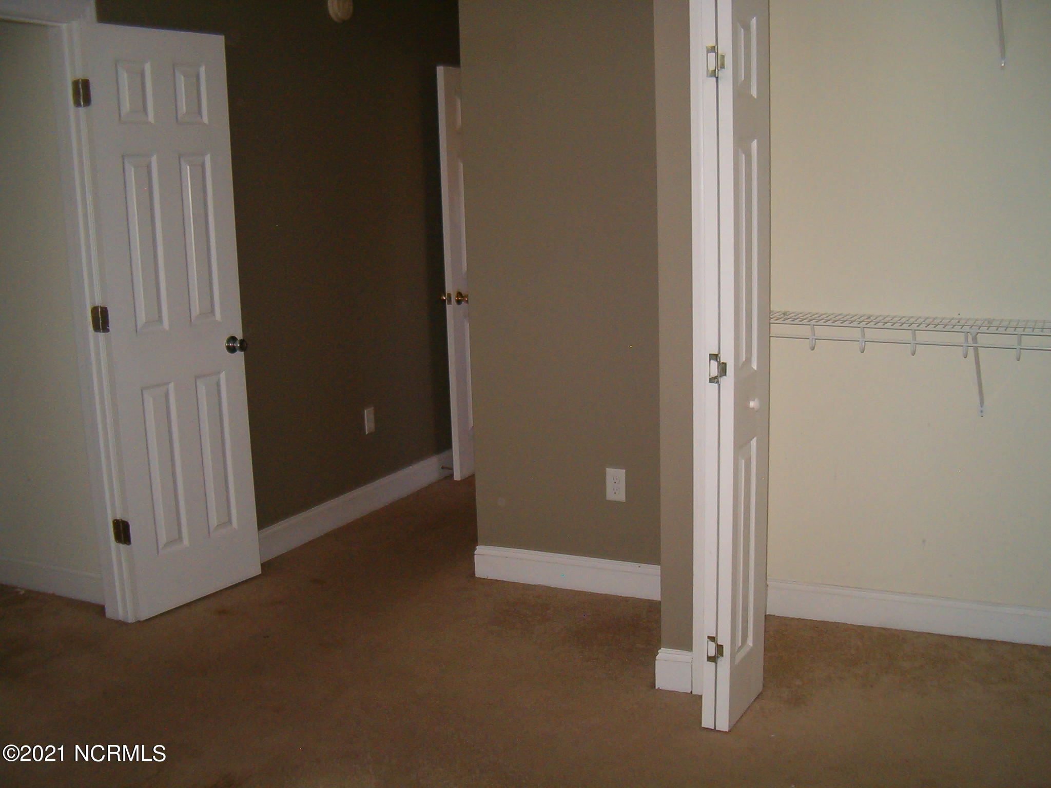 209 Oak Ridge Lane Holly Ridge, NC 28445 - Photo 14 of 21 Master Bdrm 2 closets