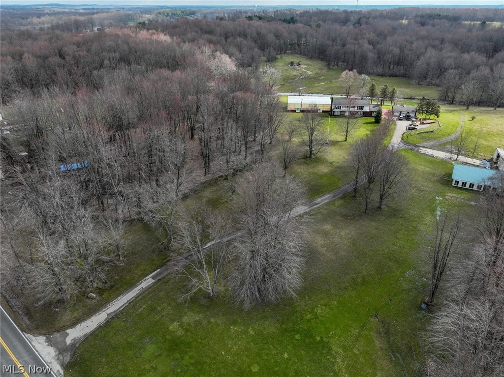 5216 Powder Mill Road Kent, OH 44240 - Photo 2 of 18 Front Arial View Driveway & Front yard