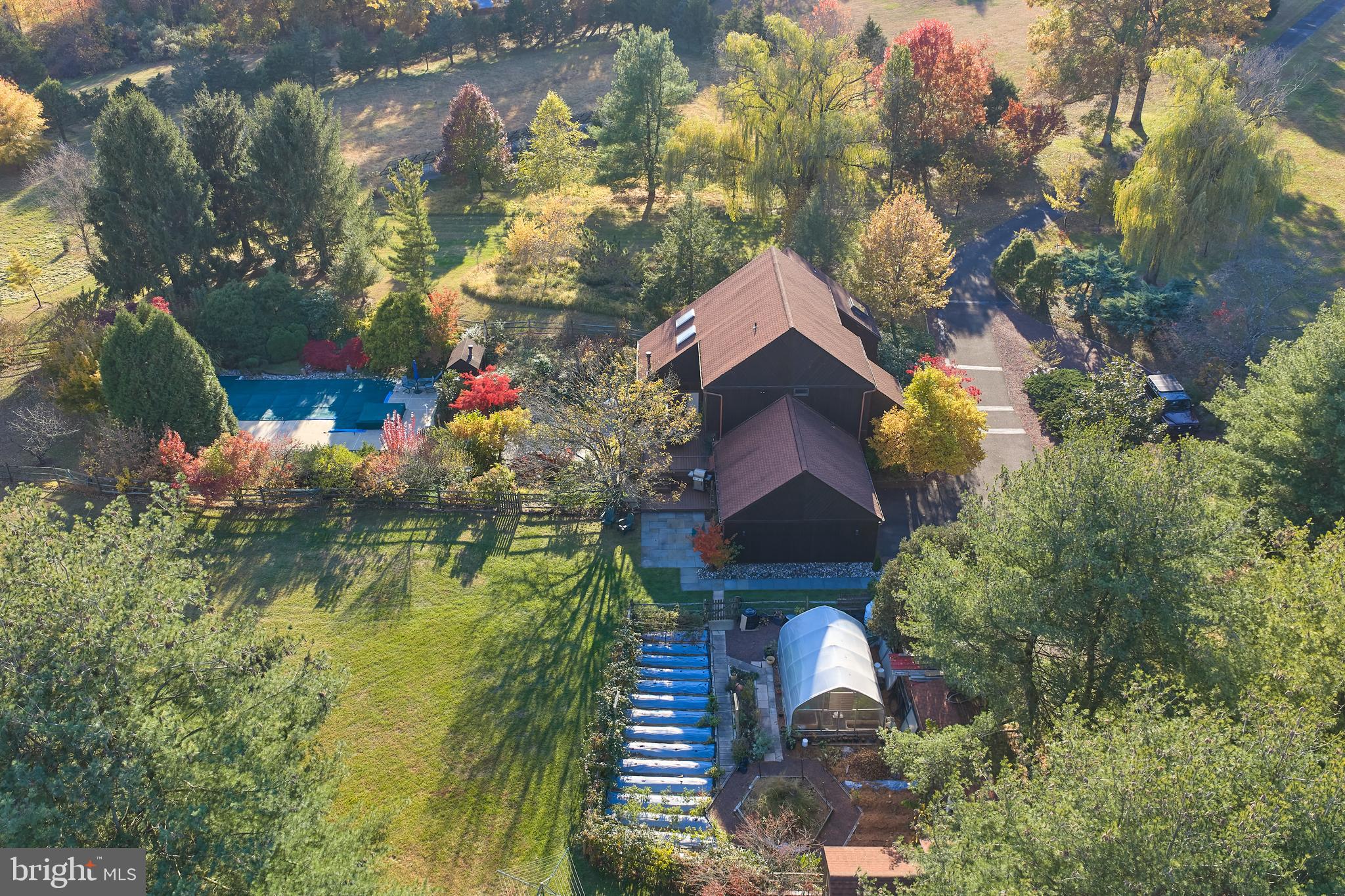 3054 Comfort Road New Hope, PA 18938 - Photo 62 of 64 a bird view of water house with yard