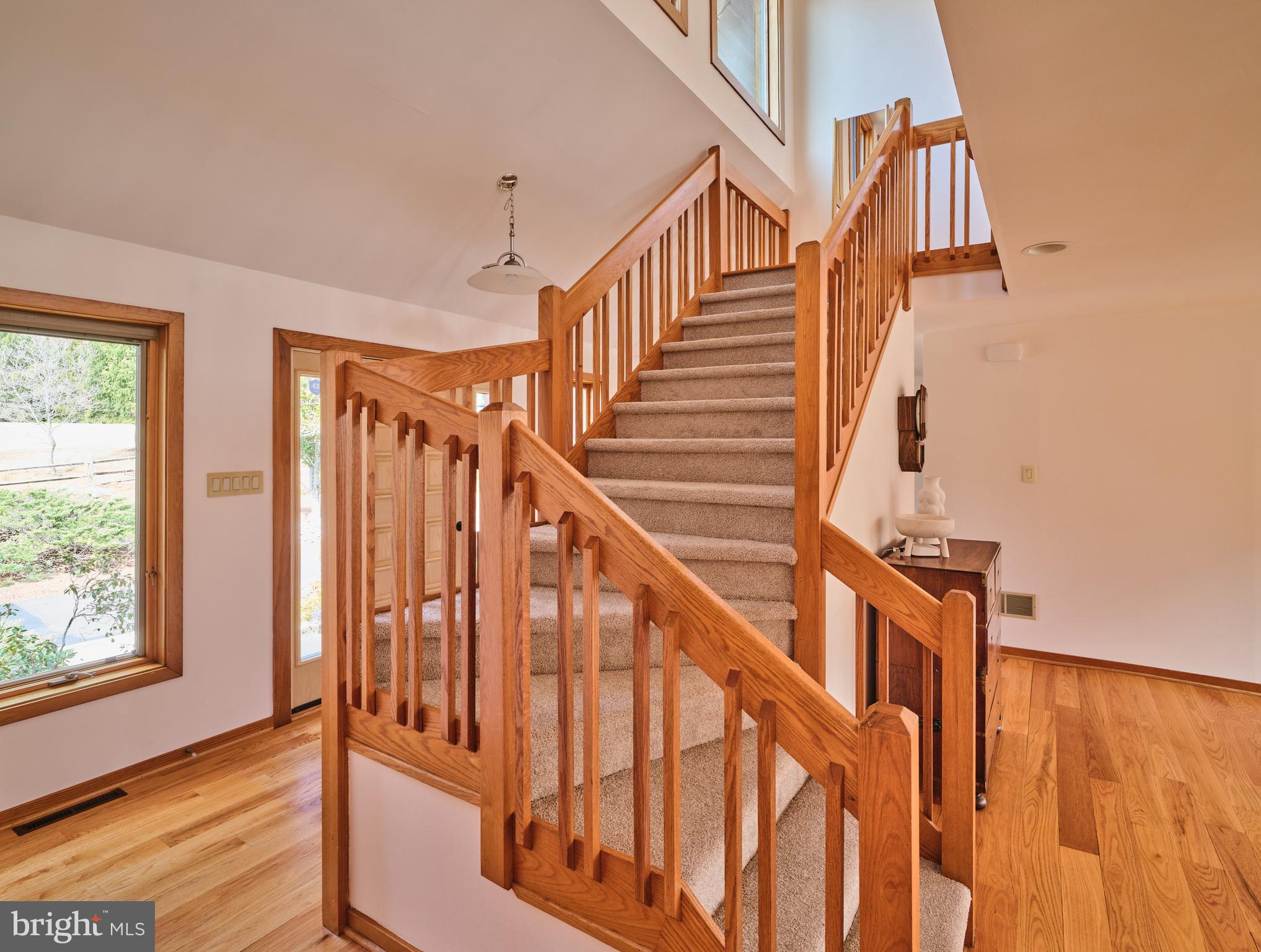 3054 Comfort Road New Hope, PA 18938 - Photo 9 of 64 a view of entryway with wooden floor and front door