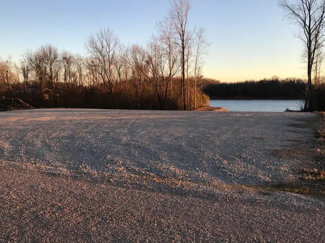 a view of a wooden floor with a yard