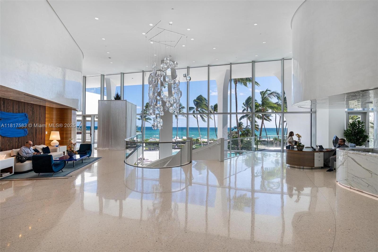 16901 Collins Avenue, Unit 902 Sunny Isles Beach, FL 33160 - Photo 31 of 52 a view of a dining room with furniture