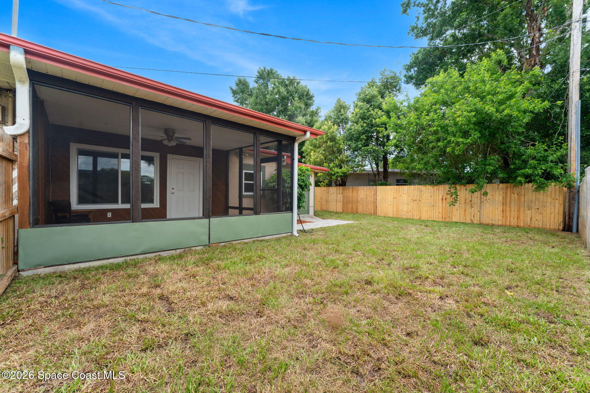 1014 Montclair Road Cocoa, FL 32922 - Photo 39 of 48 Fenced in backyard