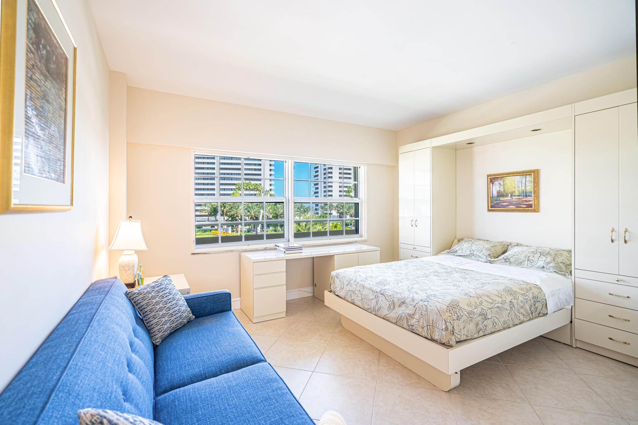 1299 South Ocean Boulevard, Unit F7 Boca Raton, FL 33432 - Photo 28 of 50 Guest Bedroom with Murphy Bed