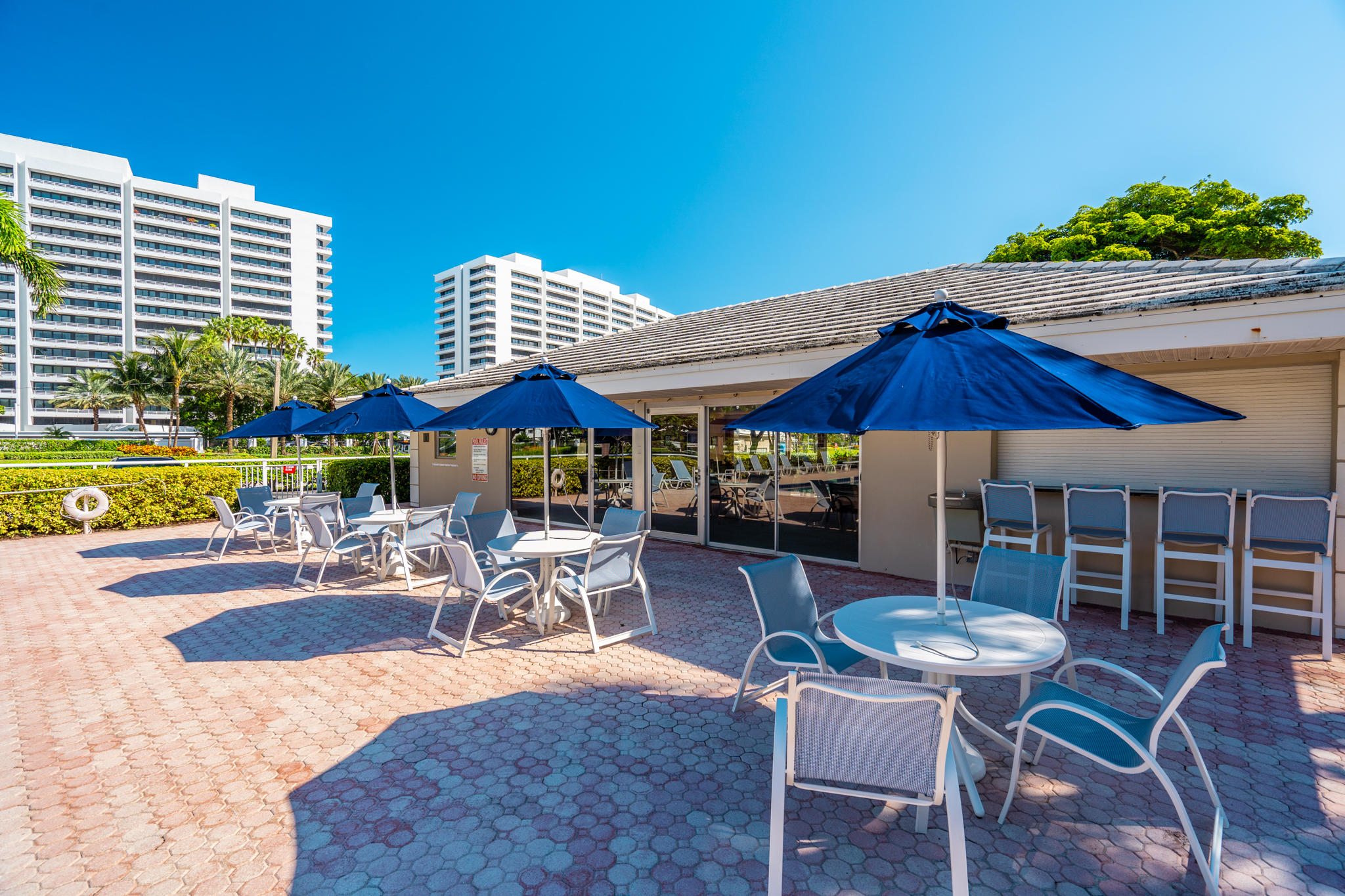 1299 South Ocean Boulevard, Unit F7 Boca Raton, FL 33432 - Photo 37 of 50 Pool and Clubhouse