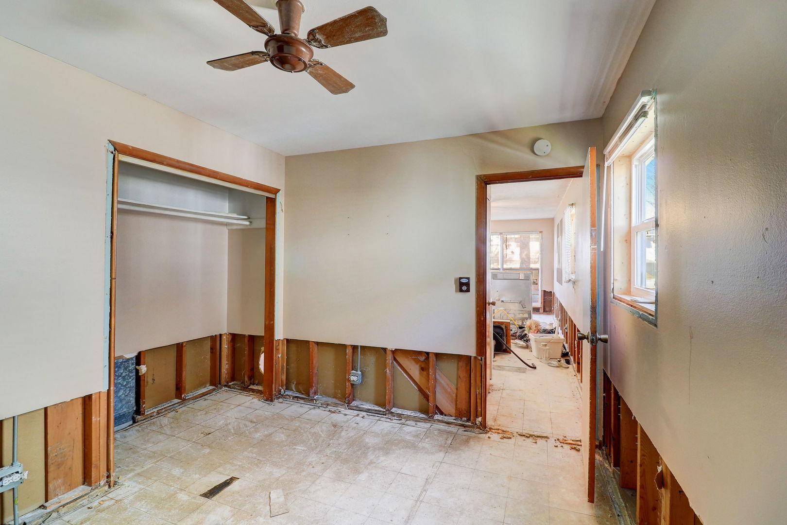 307 South Rosedale Court Round Lake, IL 60073 - Photo 25 of 41 workspace with wooden floor and windows