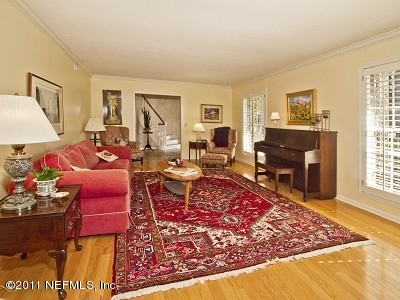 7540 Hollyridge Road Jacksonville, FL 32256 - Photo 11 of 31 Formal Living Room, Plantation shutters