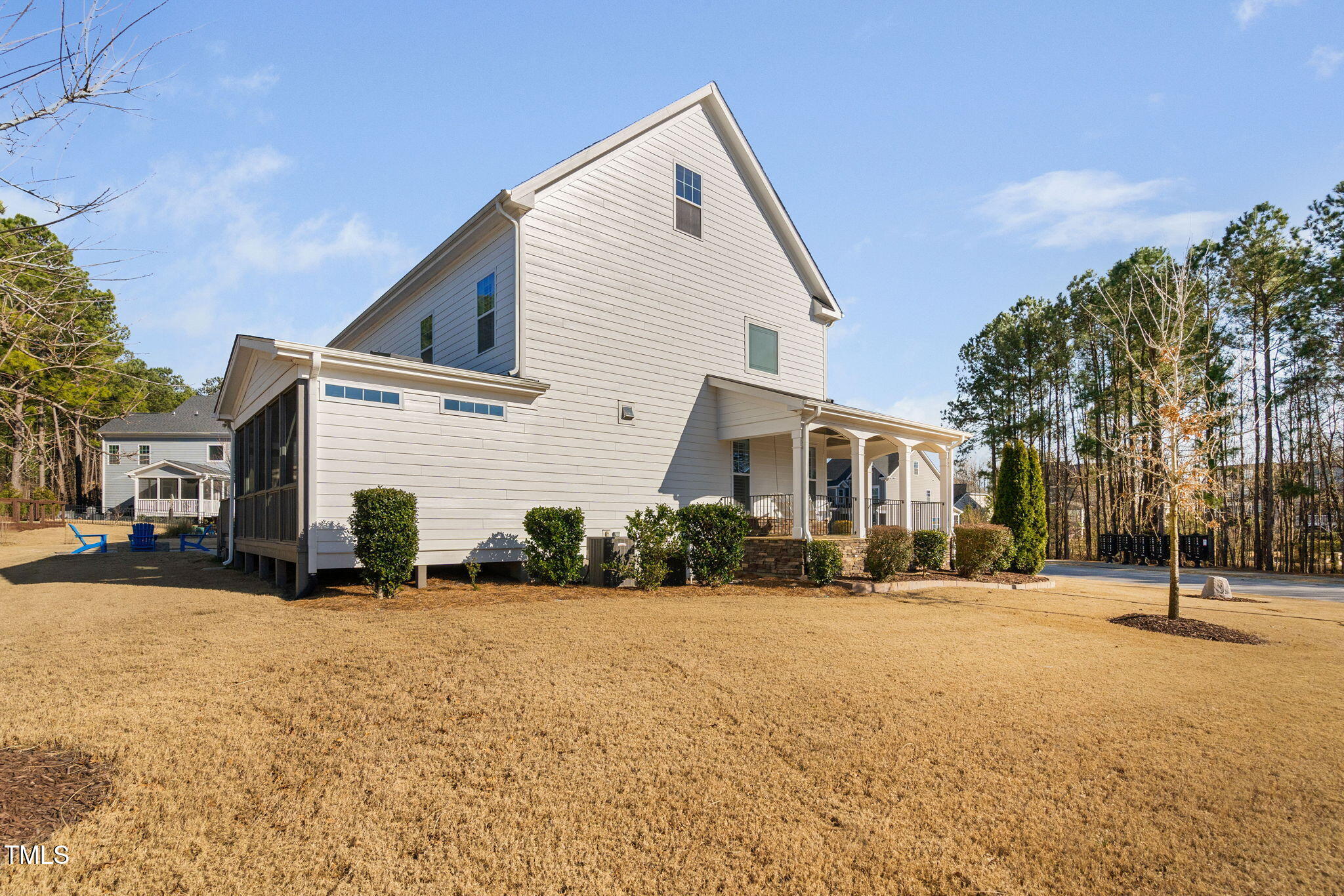 2461 Stonehenge Park Drive Raleigh, NC 27613 - Photo 55 of 72 a front view of a house with a yard